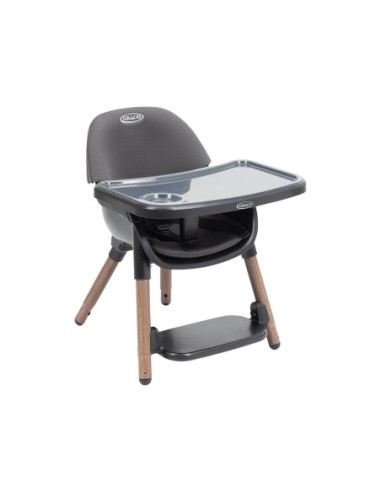 BB-3AJ999CHCEU,Graco - Scaun de masa 3 in 1 Presti, Charcoal