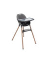 BB-3AJ999CHCEU,Graco - Scaun de masa 3 in 1 Presti, Charcoal