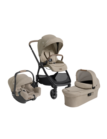 BB-T2513AASDS000,Joie - Carucior pentru copii multifunctional 3 in 1 Valora Signature Sandstone (Carucior Valora + Landou Ramble