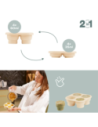 BB-A004411,Babymoov - Set recipiente din silicon si feeder pentru bebelusi