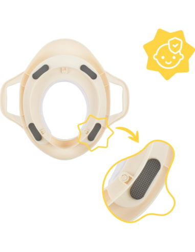 BB-B027010,Badabulle - Reductor WC cu manere, Pescarus