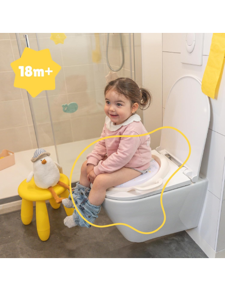 BB-B027010,Badabulle - Reductor WC cu manere, Pescarus