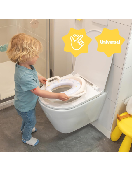 BB-B027010,Badabulle - Reductor WC cu manere, Pescarus