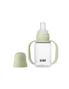 BB-50211250,BIBS - Set biberon tip Sippy Cup PP 150 ml cu cioc din silicon și sistem antipicurare, Sage 2