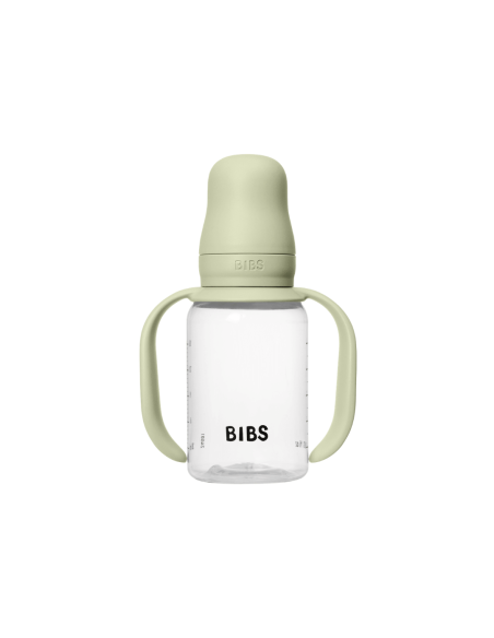 BB-50211250,BIBS - Set biberon tip Sippy Cup PP 150 ml cu cioc din silicon și sistem antipicurare, Sage