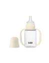 BB-50211216,BIBS - Set biberon tip Sippy Cup PP 150 ml cu cioc din silicon și sistem antipicurare, Ivory