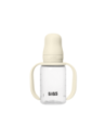 BB-50211216,BIBS - Set biberon tip Sippy Cup PP 150 ml cu cioc din silicon și sistem antipicurare, Ivory