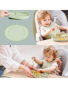 BB-A005208,Babymoov - Farfurie compartimentata din silicon cu 3 secțiuni – Mix’n’Match