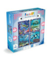 RVSPC04004,Ravensburger - Puzzle Up animale marine 4 puzzle 64 72 81 90 piese
