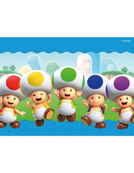 RVSPC04107,Ravensburger - Puzzle Super Mario 4 buc in cutie 12 16 20 24 piese