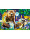 RVSPC04160,Ravensburger - Puzzle prietenii dragalasi ai padurii 2x24 piese