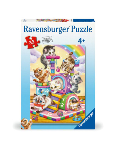 RVSPC04071,Ravensburger - Puzzle pisicute la joaca 35 piese