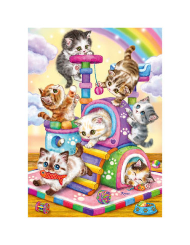 RVSPC04071,Ravensburger - Puzzle pisicute la joaca 35 piese