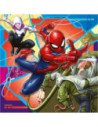 RVSPC04115,Ravensburger - Puzzle Marvel Spiderman 3x49 piese
