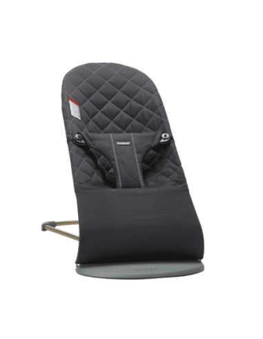BS-006116A,BabyBjorn - Balansoar Bliss Black din tesatura matlasata cu aspect Clasic