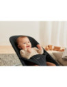 BS-006116A,BabyBjorn - Balansoar Bliss Black din tesatura matlasata cu aspect Clasic
