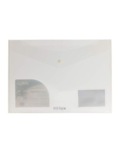 SF004,Mapa Strigo plic cu capsa si doua buzunare A4 transparent SF004 2