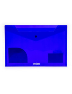 SF020,Mapa plic cu capsa, doua buzunare Strigo, A4+, mov SF020 2