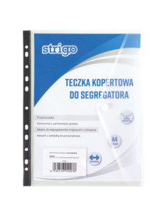 SF022,Mapa plic cu capsa PP A4 Strigo pentru biblioraft Strigo SF022