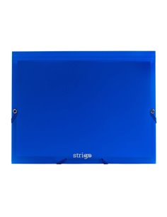 Mapa plastic cu elastic A4 Strigo SF026, Albastru 2