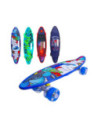 ROB-SL-A2/AS,Placa skateboard cu roti silicon, led