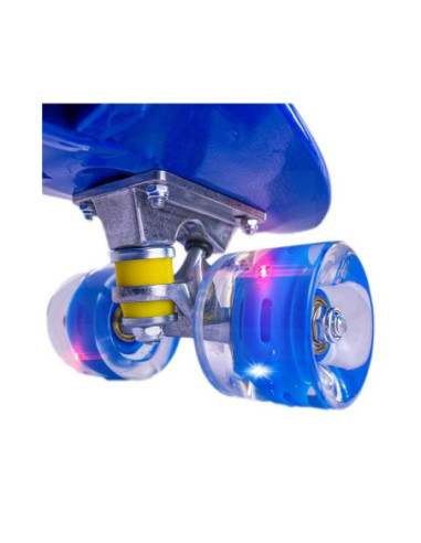 ROB-SL-A2/AS,Placa skateboard cu roti silicon, led