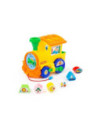 ROB-6189,Locomotiva educativa+forme, 22x14x18 cm, Cavallino