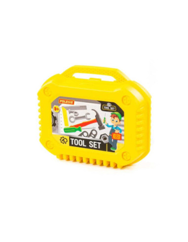 ROB-89465,Unelte in gentuta, 32 piese/set, 32x19,5x26 cm - Polesie