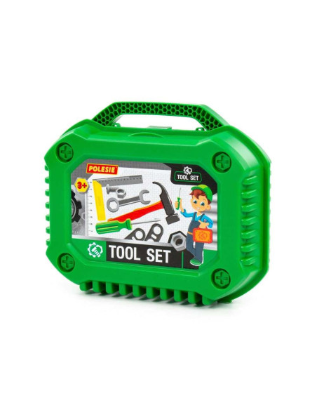 ROB-89434,Unelte in gentuta, 26 piese/set, 32x19,5x26 cm - Polesie