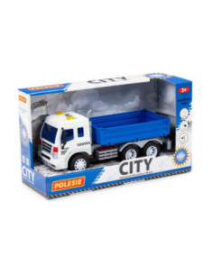 ROB-91666,Camion cu lumina si sunete, 32x11,5x18,5 cm, Polesie
