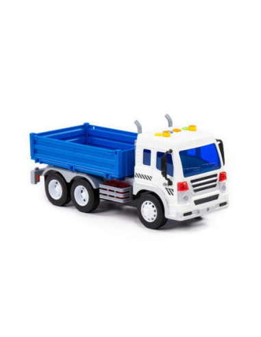 ROB-91666,Camion cu lumina si sunete, 32x11,5x18,5 cm, Polesie