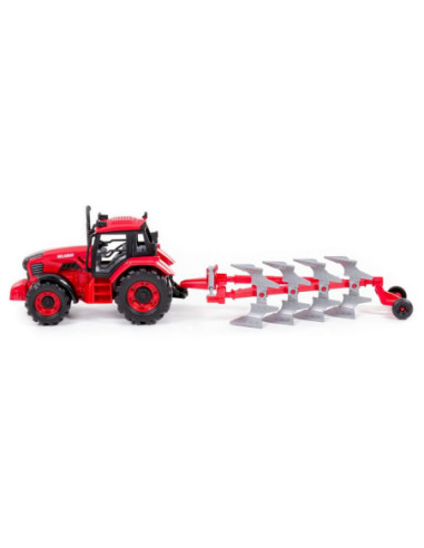 ROB-91338,Tractor cu plug, 44,5x11.5x14.7 cm, Polesie