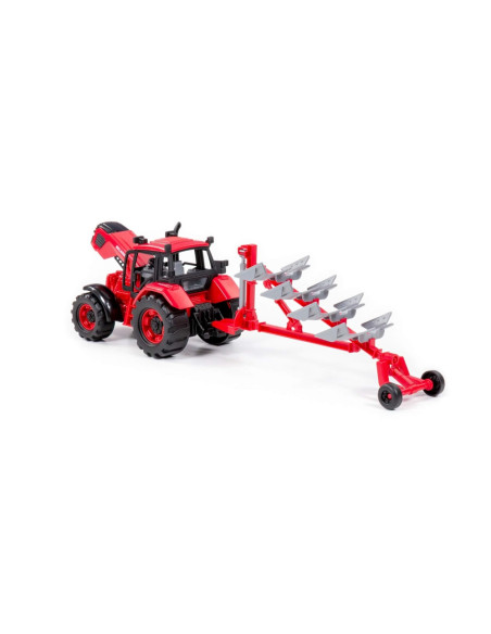 ROB-91338,Tractor cu plug, 44,5x11.5x14.7 cm, Polesie