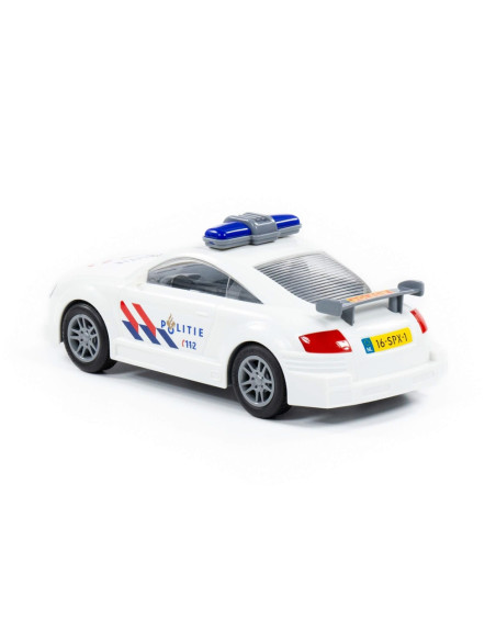 ROB-48066,Masinuta politie, cu frictiune, 26.8x11.5x10 cm, Polesie