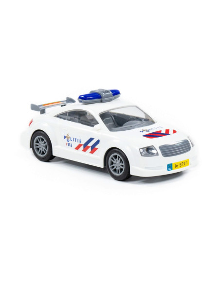 ROB-48066,Masinuta politie, cu frictiune, 26.8x11.5x10 cm, Polesie