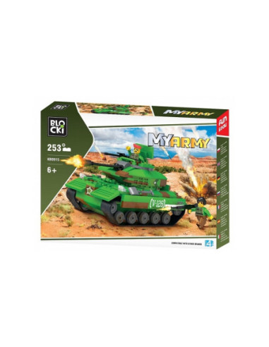 KB0915,Blocki My Army, Tanc, 253 piese