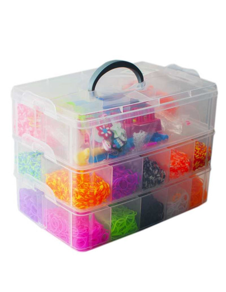 GH-9000,Set creativ elastice, 9000 piese