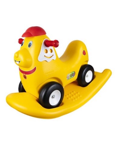 ROB-16040-2,Catel balansoar 2 in 1, galben - ROBENTOYS