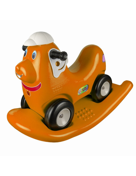 ROB-16040-7,Catel balansoar 2 in 1, portocaliu - ROBENTOYS