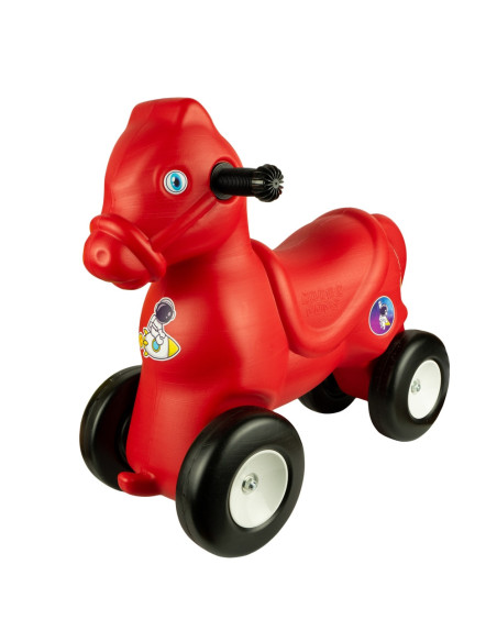 ROB-16041-1,Calut cu roti, rosu - ROBENTOYS