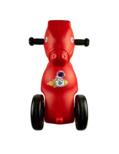 ROB-16041-1,Calut cu roti, rosu - ROBENTOYS