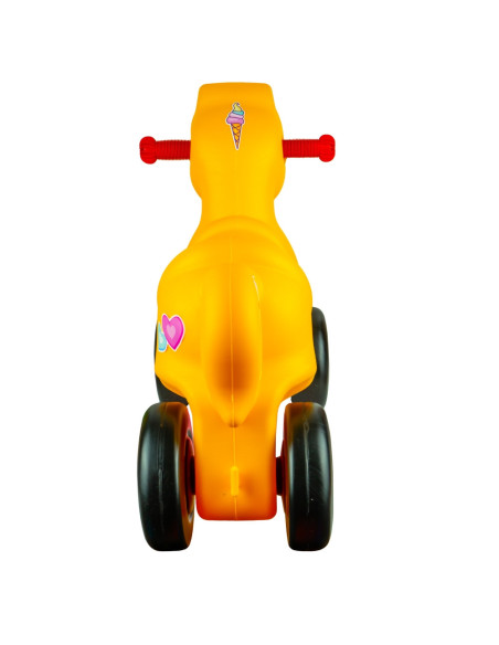 ROB-16041-2,Calut cu roti, galben - ROBENTOYS