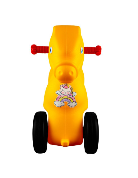 ROB-16041-2,Calut cu roti, galben - ROBENTOYS