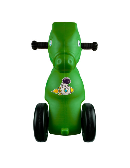 ROB-16041-4,Calut cu roti, verde - ROBENTOYS