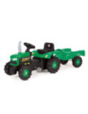 ROB-8053,Tractor cu pedale si remorca/verde/53x143x45 - Dolu