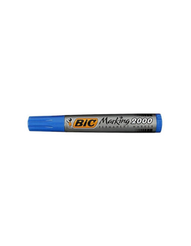 ROB-8209143,Marker permanent 2000 albastru 12/cutie - BIC