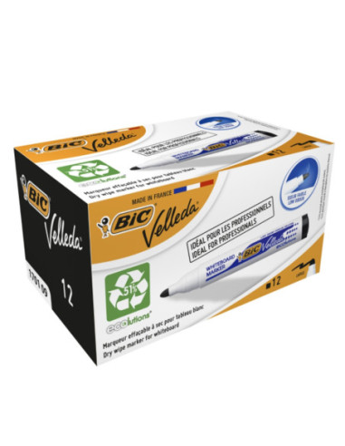 ROB-904937,Marker ECO Velleda 1701 negru 12/cutie - BIC