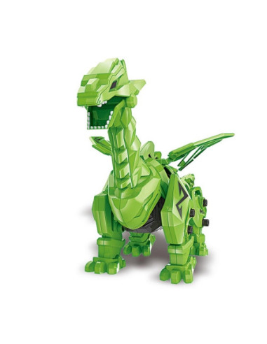 ST99-7A,Cuburi constructii Robozaur, cu baterii - TANYSTROPHEUS