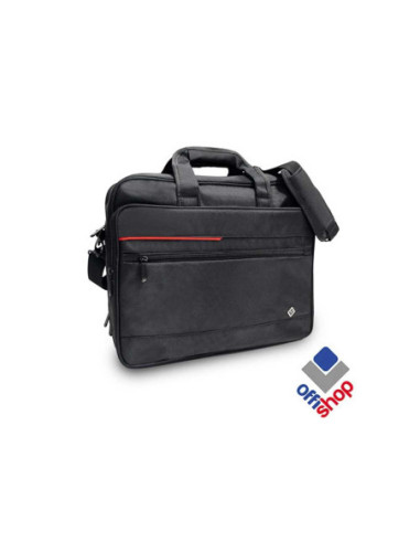 OF193,Geanta laptop, neagra, 40x14x30 cm - OFFISHOP