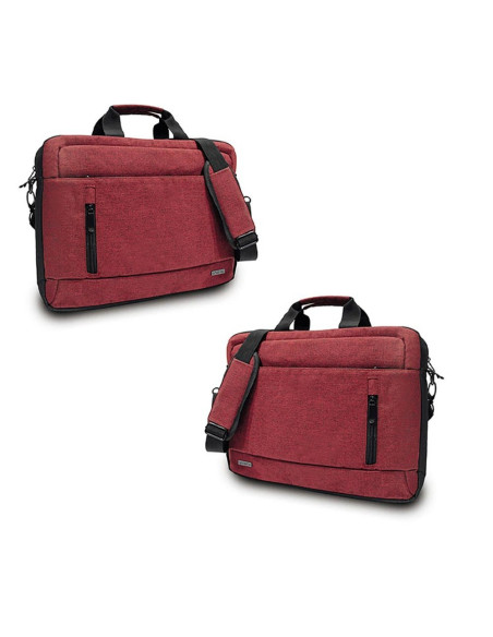 OF192,Geanta laptop, rosie, 39x7x30 cm - OFFISHOP